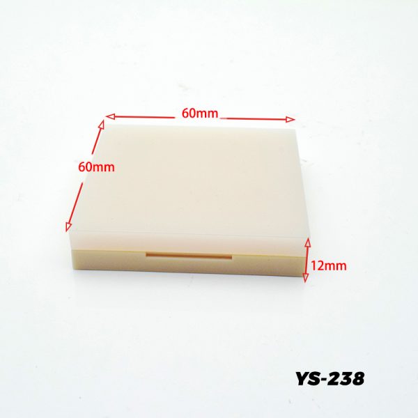 Square four color eyebrow powder empty plate - Image 4