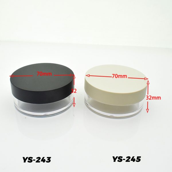 Powder bottle packaging with elastic mesh powder box - Image 4