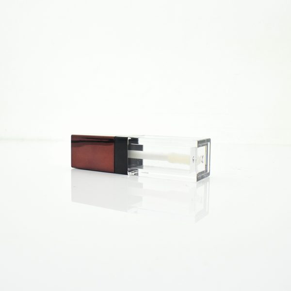 Rose gold cover square lip color tube - Image 5