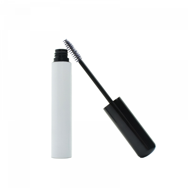 Metal eyelash tube round lip glaze tube eyelash empty tube cosmetics eye black tube packaging material 10ml white bottle - Image 4