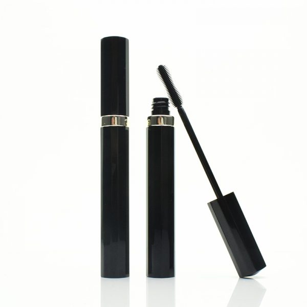 Round full set of aluminum eye black tube lip color tube