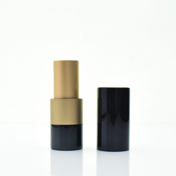 Colored metal round tube magnetic buckle lipstick tube packaging material magnetic suction tricolor lipstick empty tube - Image 2