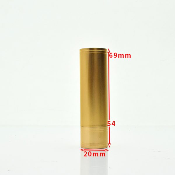 Aluminum striped lipstick vacuum tube magnetic buckle opening and closing inner diameter 12.1 - Image 5