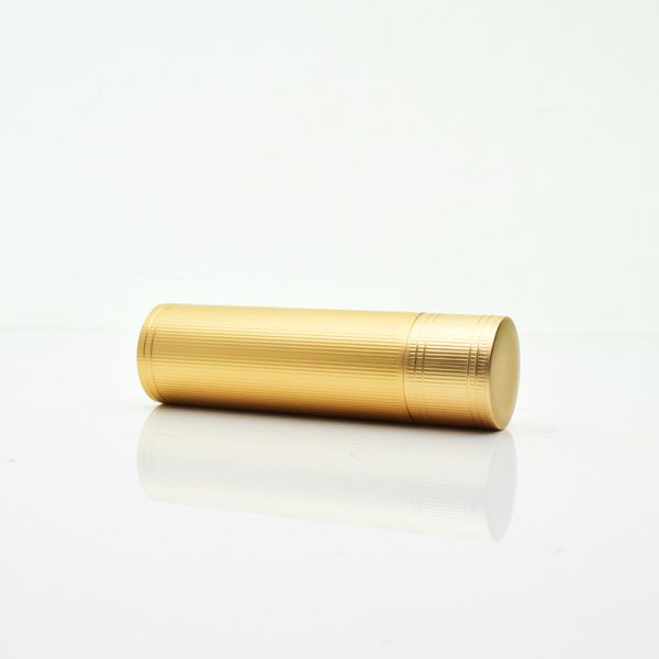 Aluminum striped lipstick vacuum tube magnetic buckle opening and closing inner diameter 12.1 - Image 4