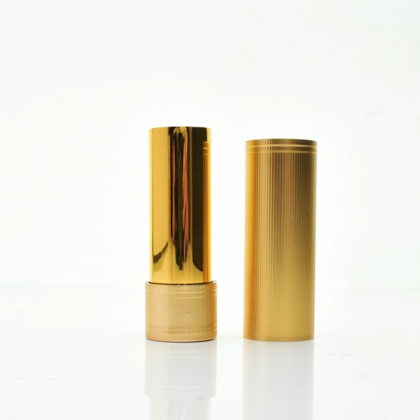 Aluminum striped lipstick vacuum tube magnetic buckle opening and closing inner diameter 12.1 - Image 2