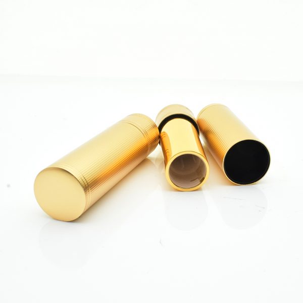 Aluminum striped lipstick vacuum tube magnetic buckle opening and closing inner diameter 12.1 - Image 3
