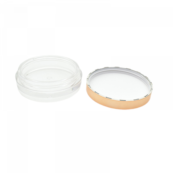 New 5g 10g Electroplated Cap Transparent Cream Bottle - Image 3