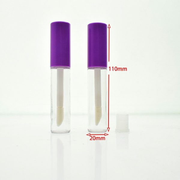 Round tube transparent bottle body lip color tube - Image 5