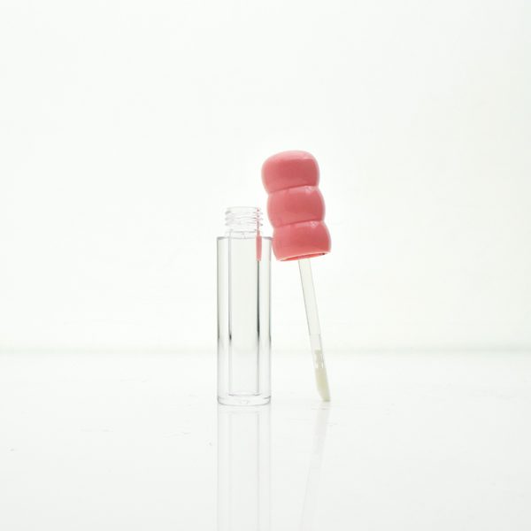 Lip color tube  lip glaze tube  gourd head round tube mouth red tube  empty tube - Image 4