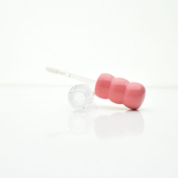 Lip color tube  lip glaze tube  gourd head round tube mouth red tube  empty tube - Image 3