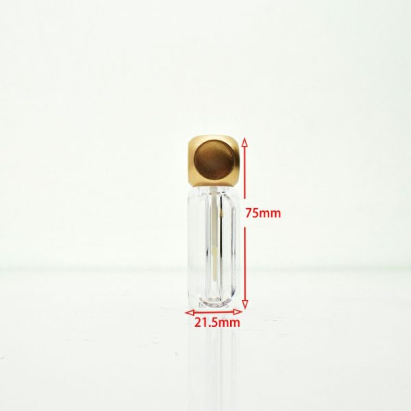 Thumb shaped lip glazed tube PETG transparent bottle lip color tube - Image 5