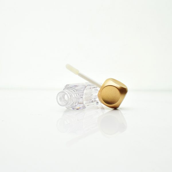 Thumb shaped lip glazed tube PETG transparent bottle lip color tube - Image 2
