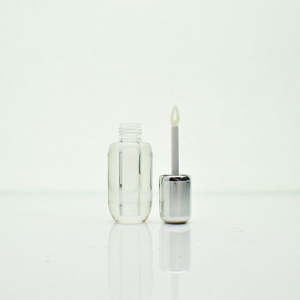 Round transparent lip gloss tube  lip gloss, lip honey makeup packaging material - Image 2