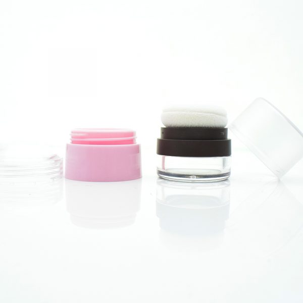 Powder bottle with air cushion powder blusher powder bottle
