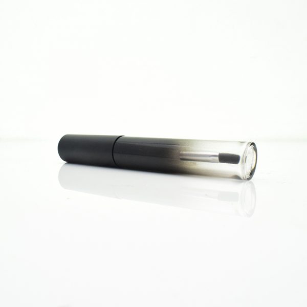 Black gradient circular lip gloss bottle  metal brush rod  lip gloss tube - Image 5