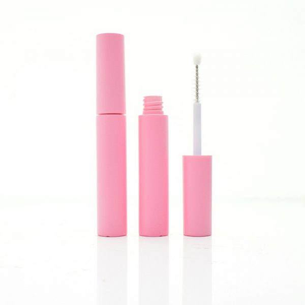 5ml matte pink eyelash glue tube - Image 5