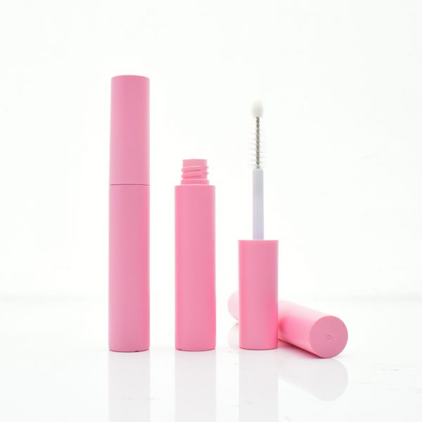 5ml matte pink eyelash glue tube - Image 2