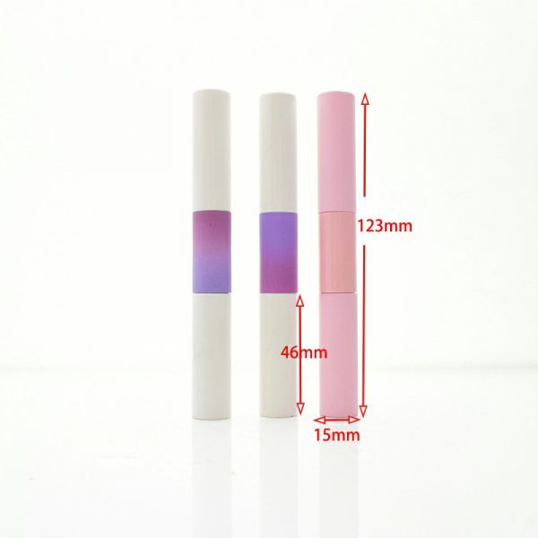 Double headed eyelash tube empty tube 5ml+5ml false eyelash glue water bottle - Image 5