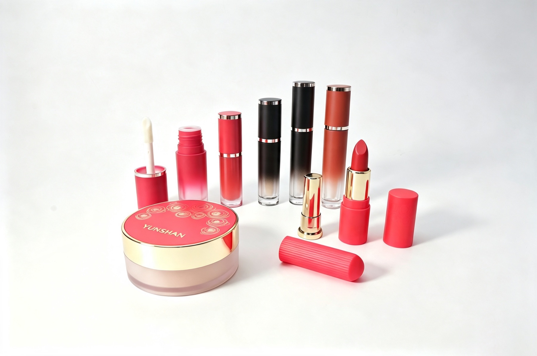 Color cosmetics packaging color and decoration options